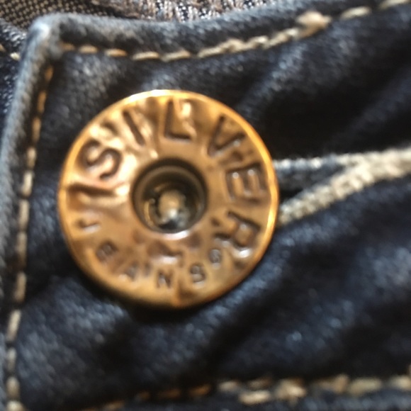 Silver Santorini Jeans Size 26 - Picture 9 of 9